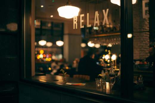 Charming café-style diner perfect for relaxed healthy meals